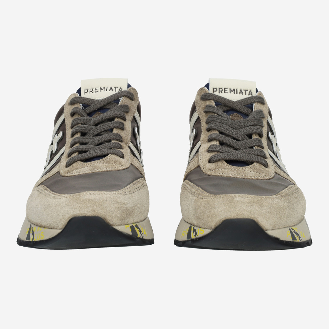 Premiata LANDER - Beige - Front view
