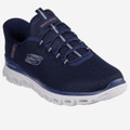 Skechers GLIDE-STEP - NOXUS - Blue - Front view