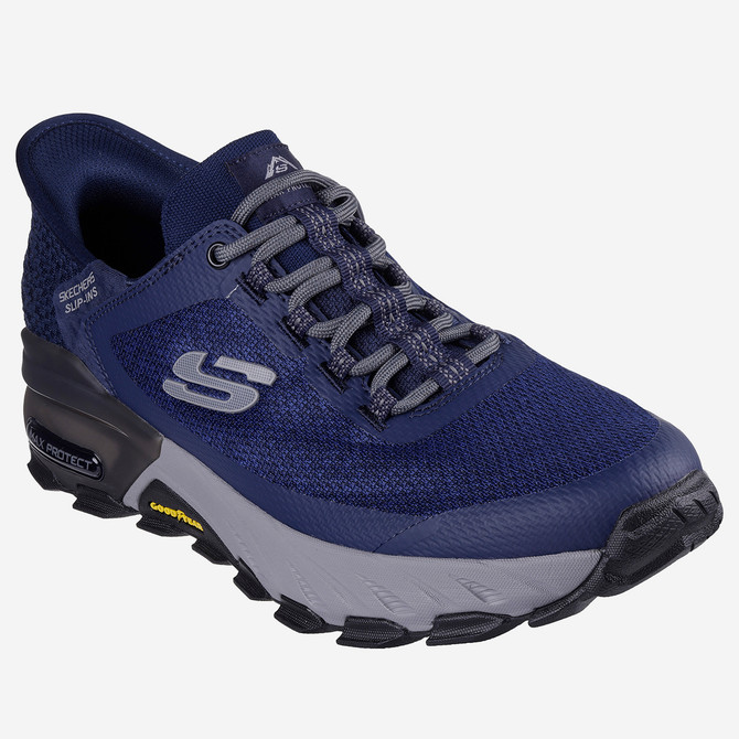 Skechers MAX PROTECT - Blue - Front view