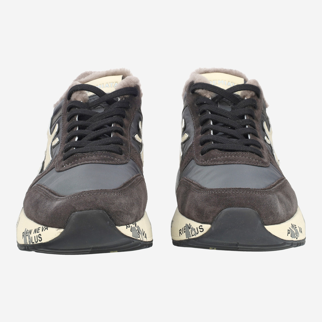 Premiata MICK - Gray - Front view