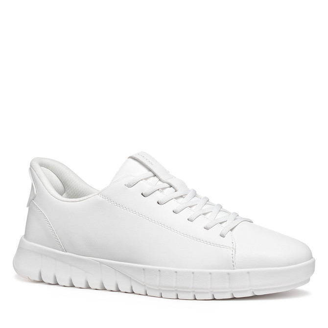 Geox FLEXTRIDE PLUS - White - Front view