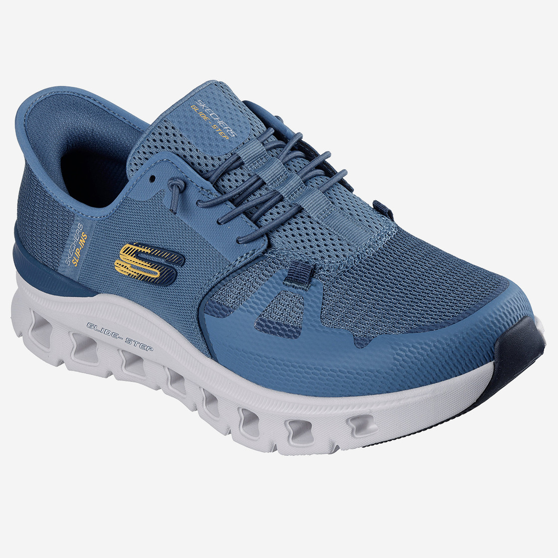 Skechers GLIDE STEP PRO - Blue - Front view