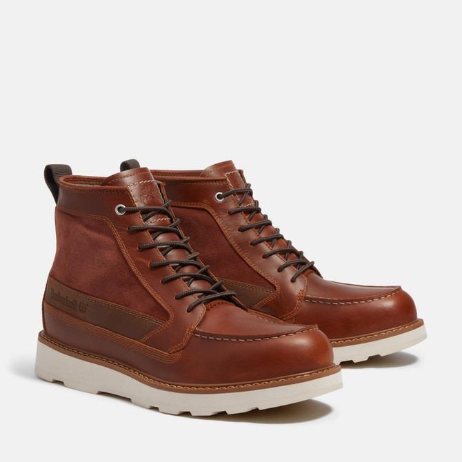 Timberland A6CE2 BRITTON MILLS MID LACE U - Brown - Front view