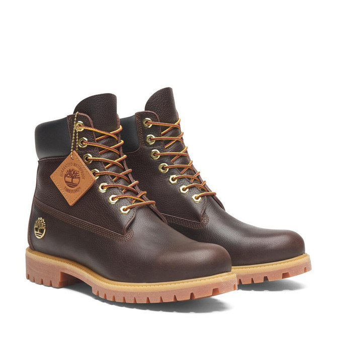 Timberland A2P6W Premium 6 INCH LACE UP - Brown - Front view