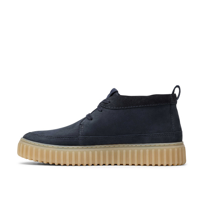 Clarks Torhill LaceHi - Blue - Front view