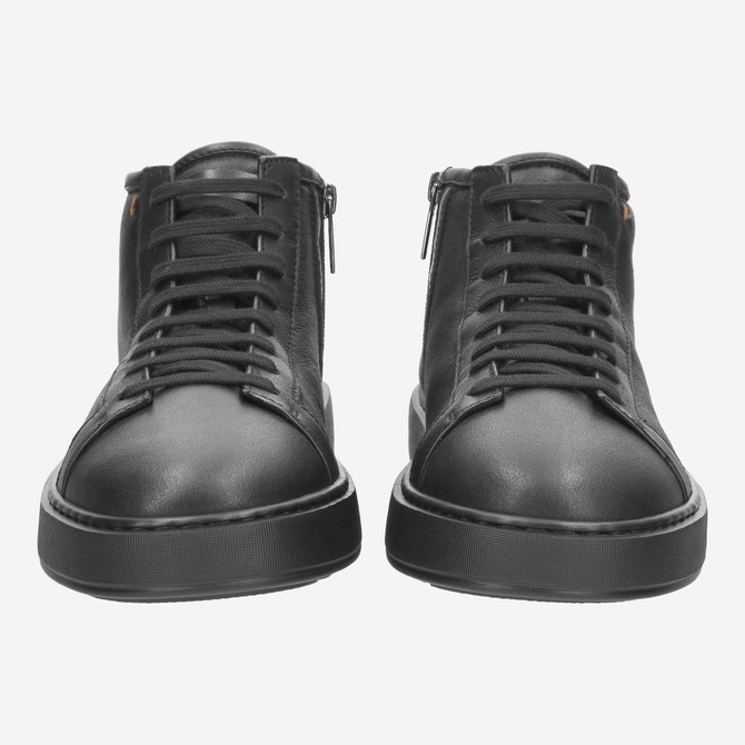 Santoni 22141 N01 - Black - Front view