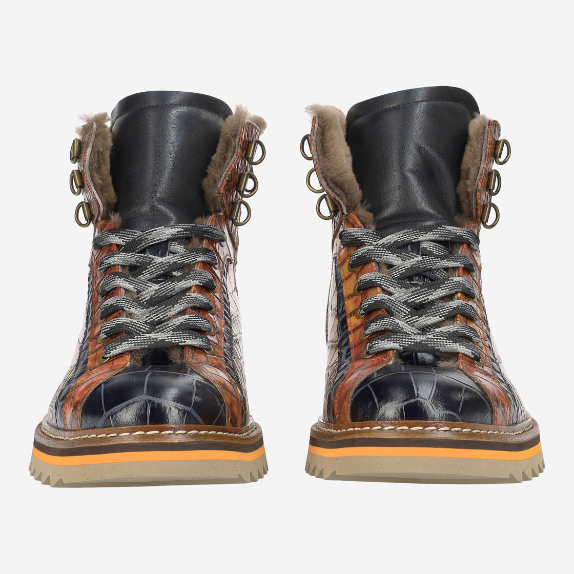 Lorenzi 17085 - Black/Brown - Front view