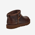 UGG australia CLASSIC ULTRA MINI LTHR REGEN - Brown - Front view