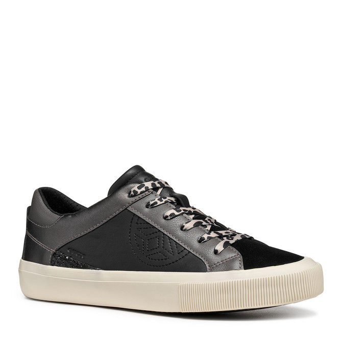 Geox EMMELENY - Black / Gray - Front view