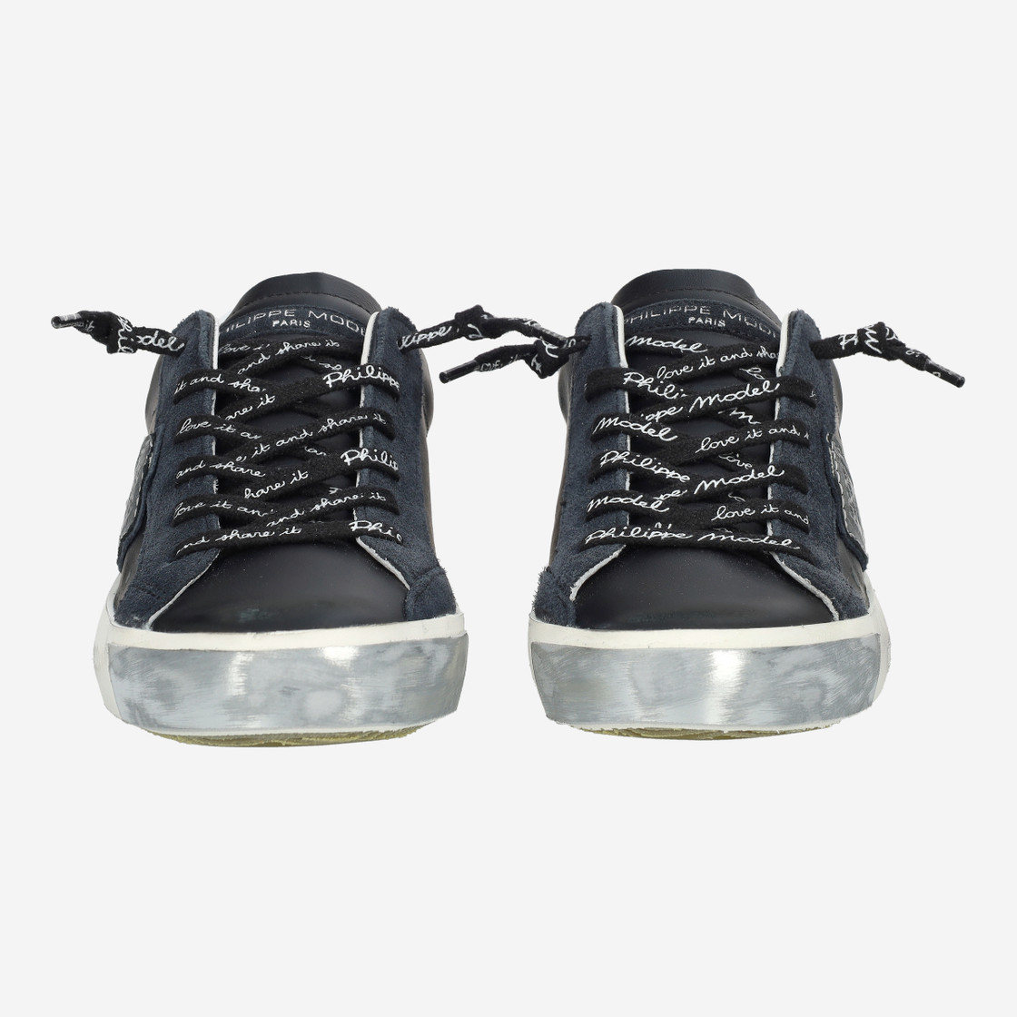 Philippe Model PRSX LOW - Black - Front view