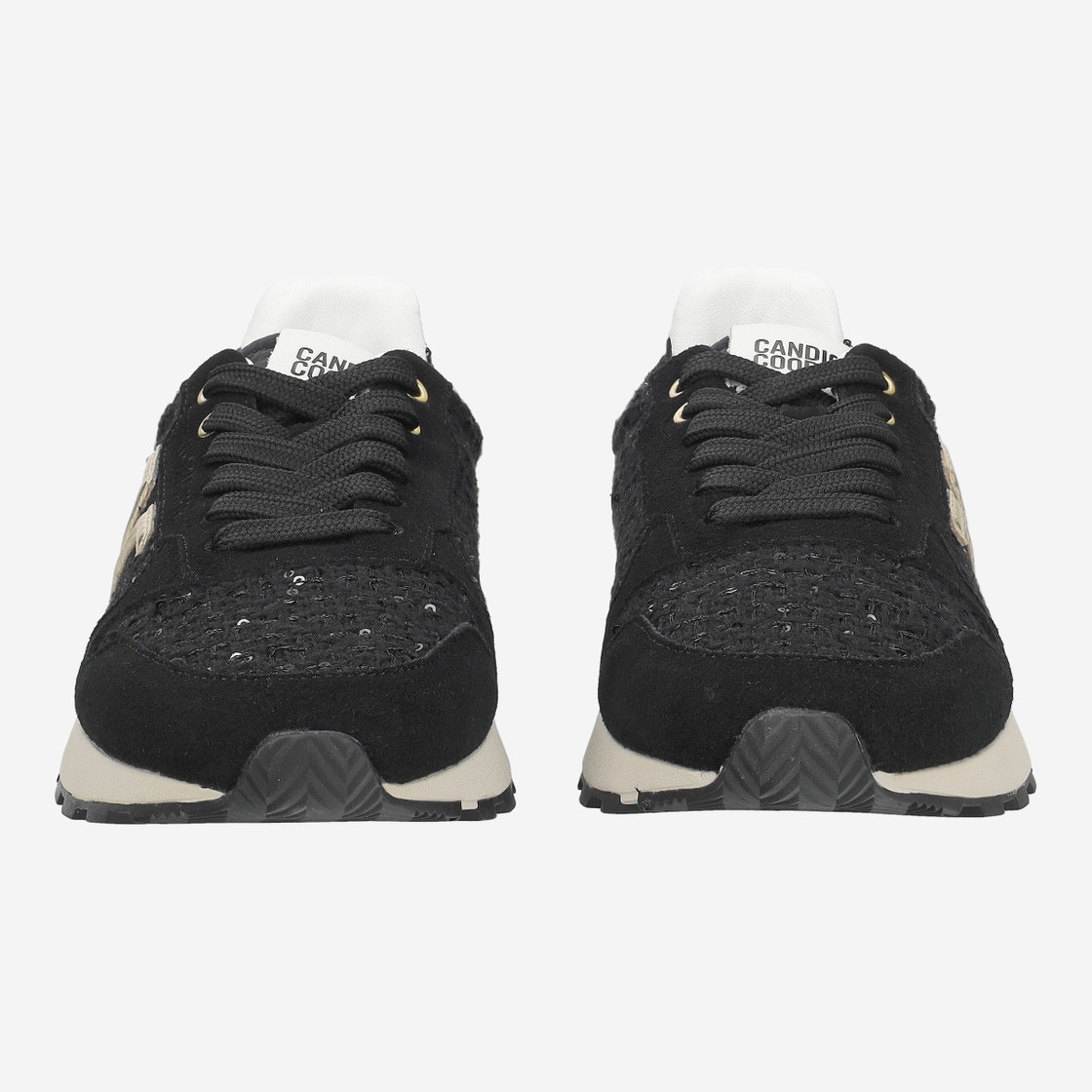 Candice Cooper PLUME 5 - Black - Front view