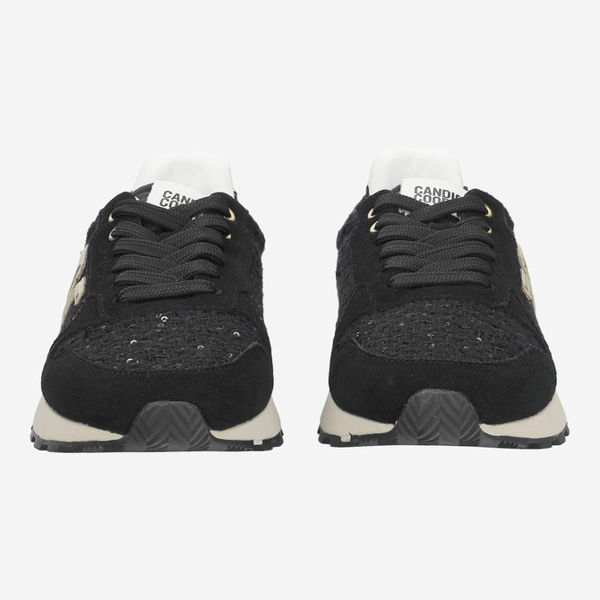 Candice Cooper PLUME 5 - Black - Front view