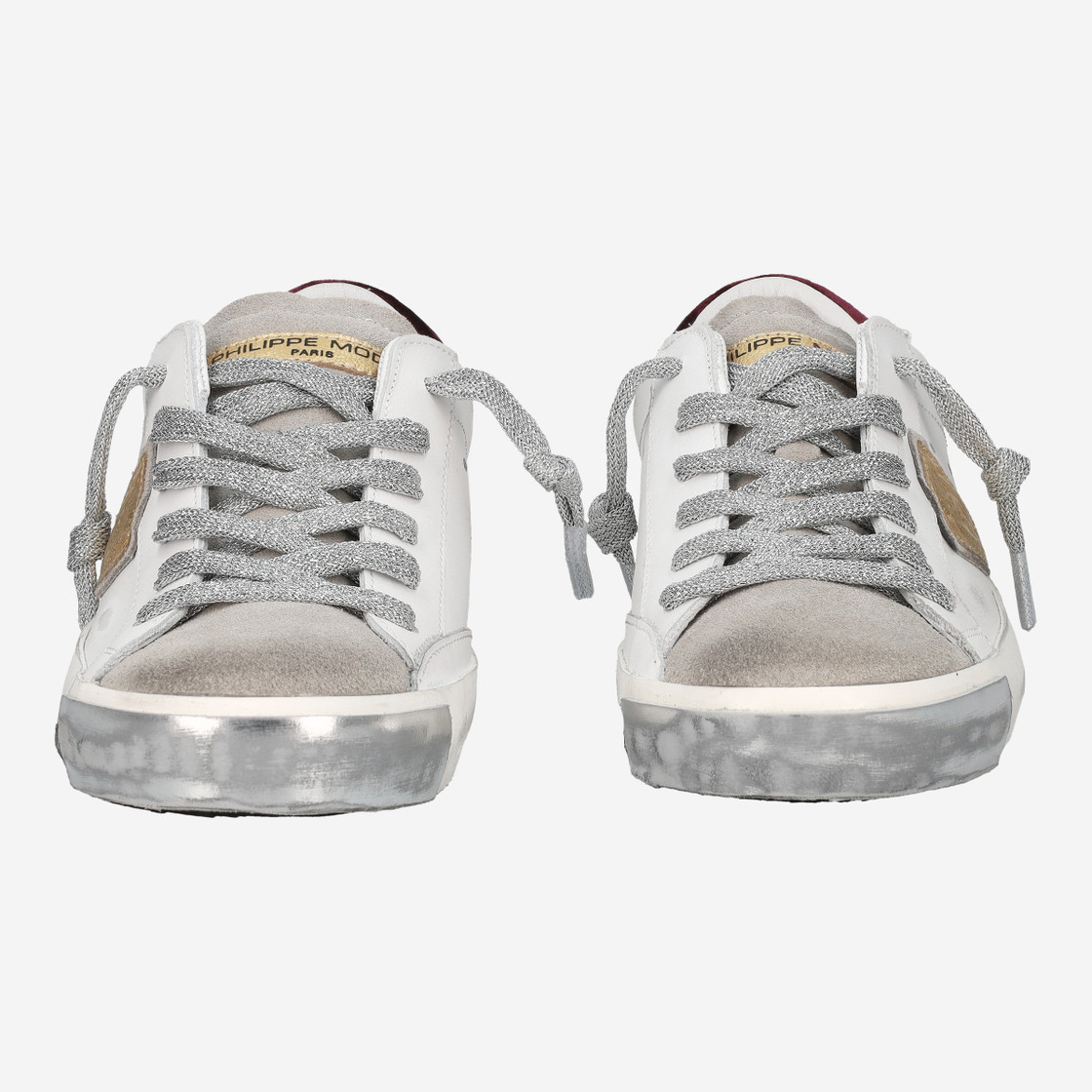 Philippe Model PRSX LOW - White - Front view