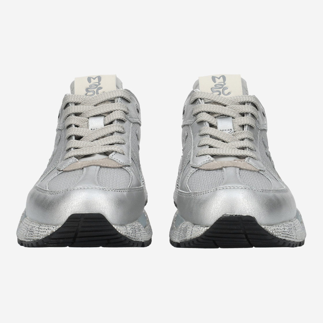 Premiata MASE - Silver - Front view