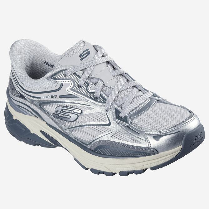 Skechers STAMINA - Silver - Front view
