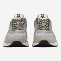 Premiata MASE - Gray, metallic - Front view