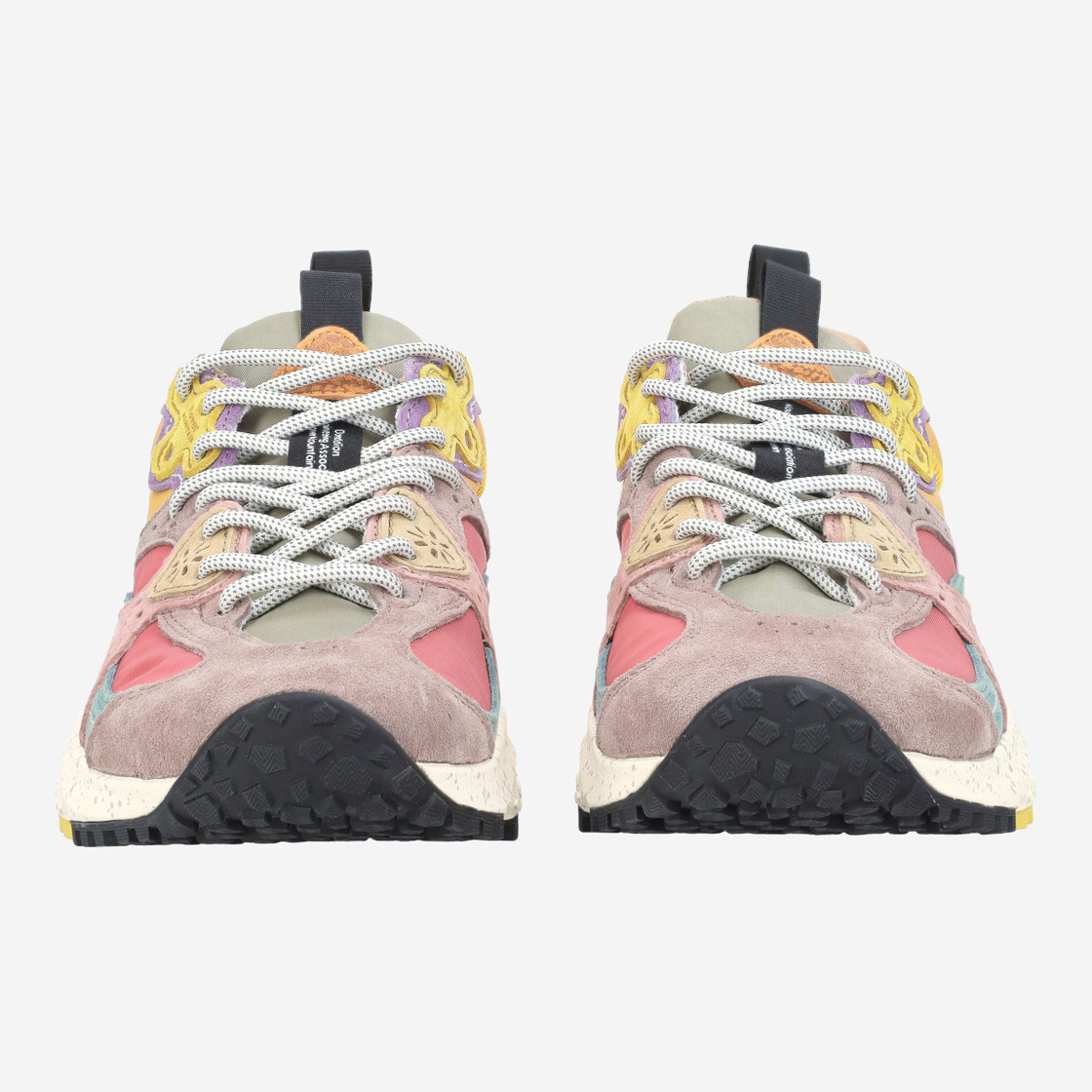 Flower Mountain WAVE - gray, combined - front view