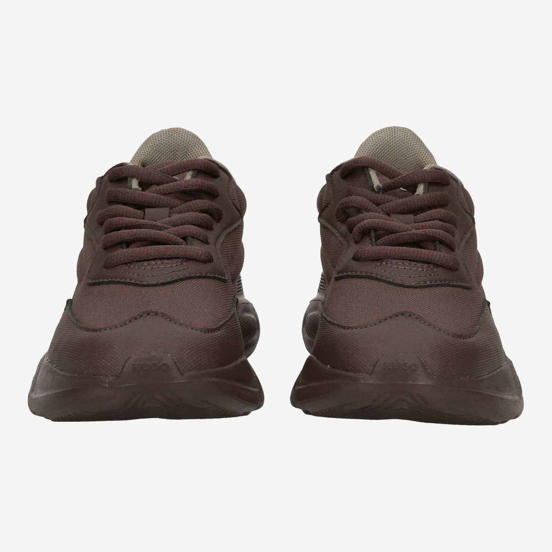 HUGO Leon_runn - Brown - Front view