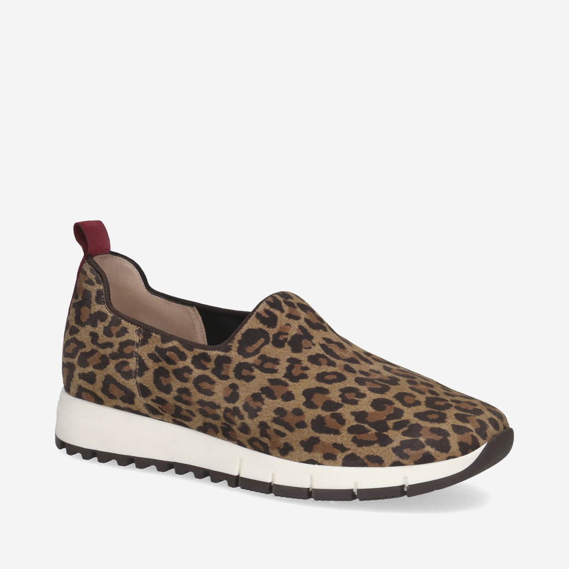  74703 LEDER STRETCH - Braun / Leo-Look - Frontansicht