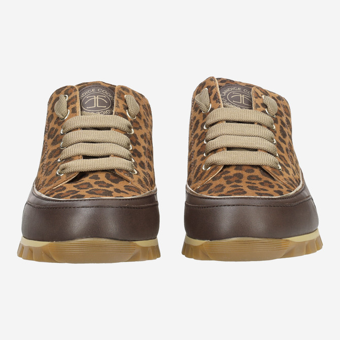 Candice Cooper JANIS STRIP CHIC - Brown / Leo look - Front view