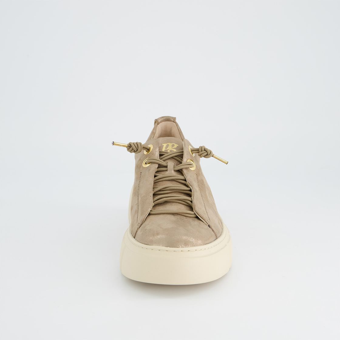 Paul Green 5418-088 - Beige, gold-metallic - Front view