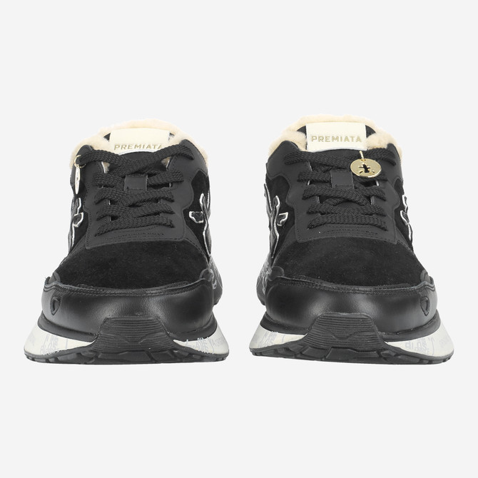 Premiata LAURYN - Black - Front view