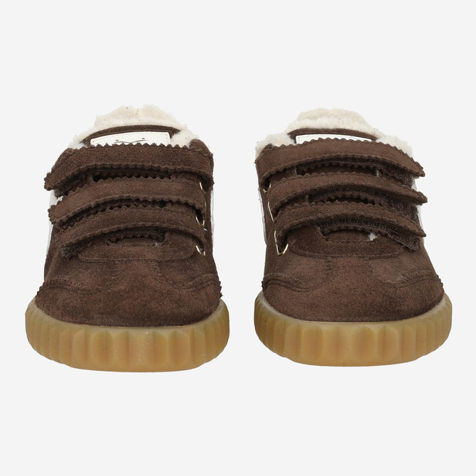 VOILE BLANCHE INES FRINGE - Brown - Front view