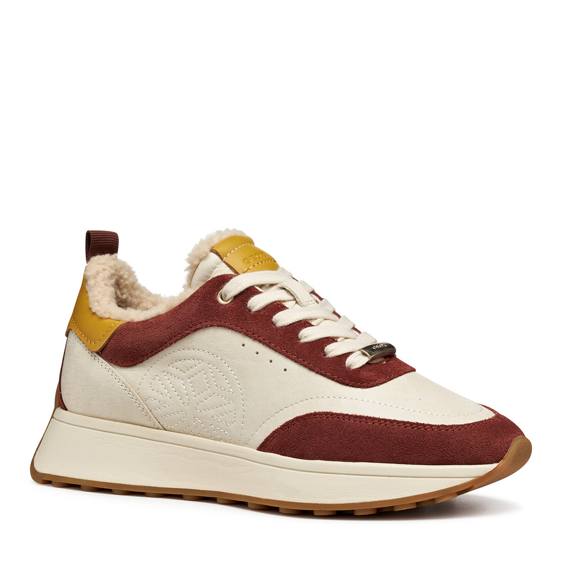 Geox D56MDB - Beige combined - Front view