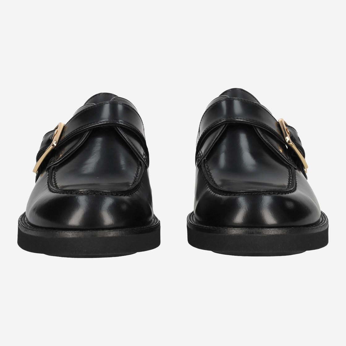 Boss Eleri_Monk - Black - Front view