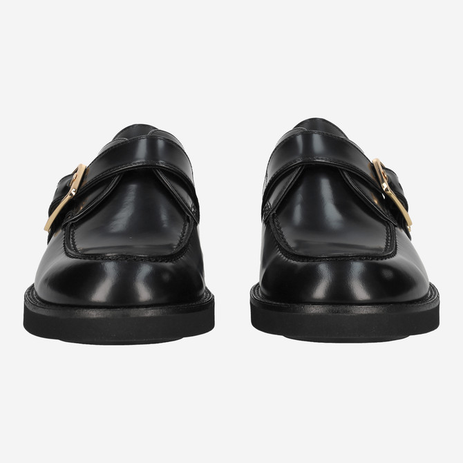 Boss Eleri_Monk - Black - Front view