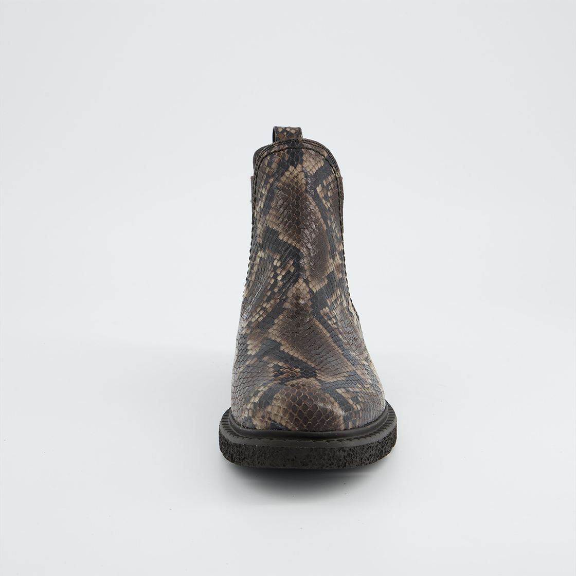 Paul Green 8258-048 - Brown combined / reptile look - Front view