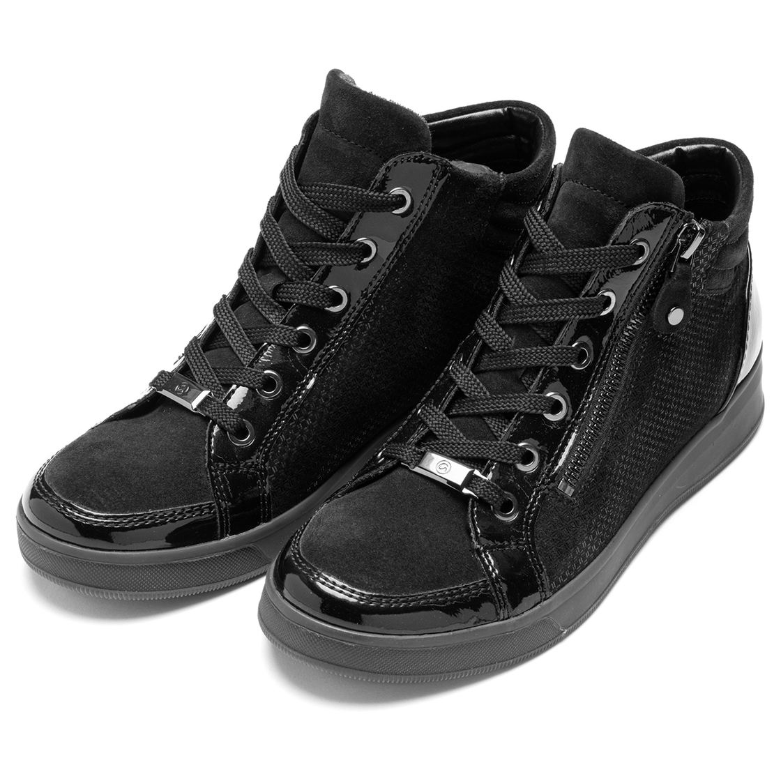 Ara ROM-ST-HIGH SOFT - Black - Front view