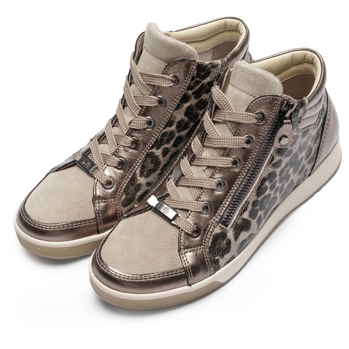 Ara 24499-36 ROM-ST-HIGH SOFT Sneakers in beige combined buy online