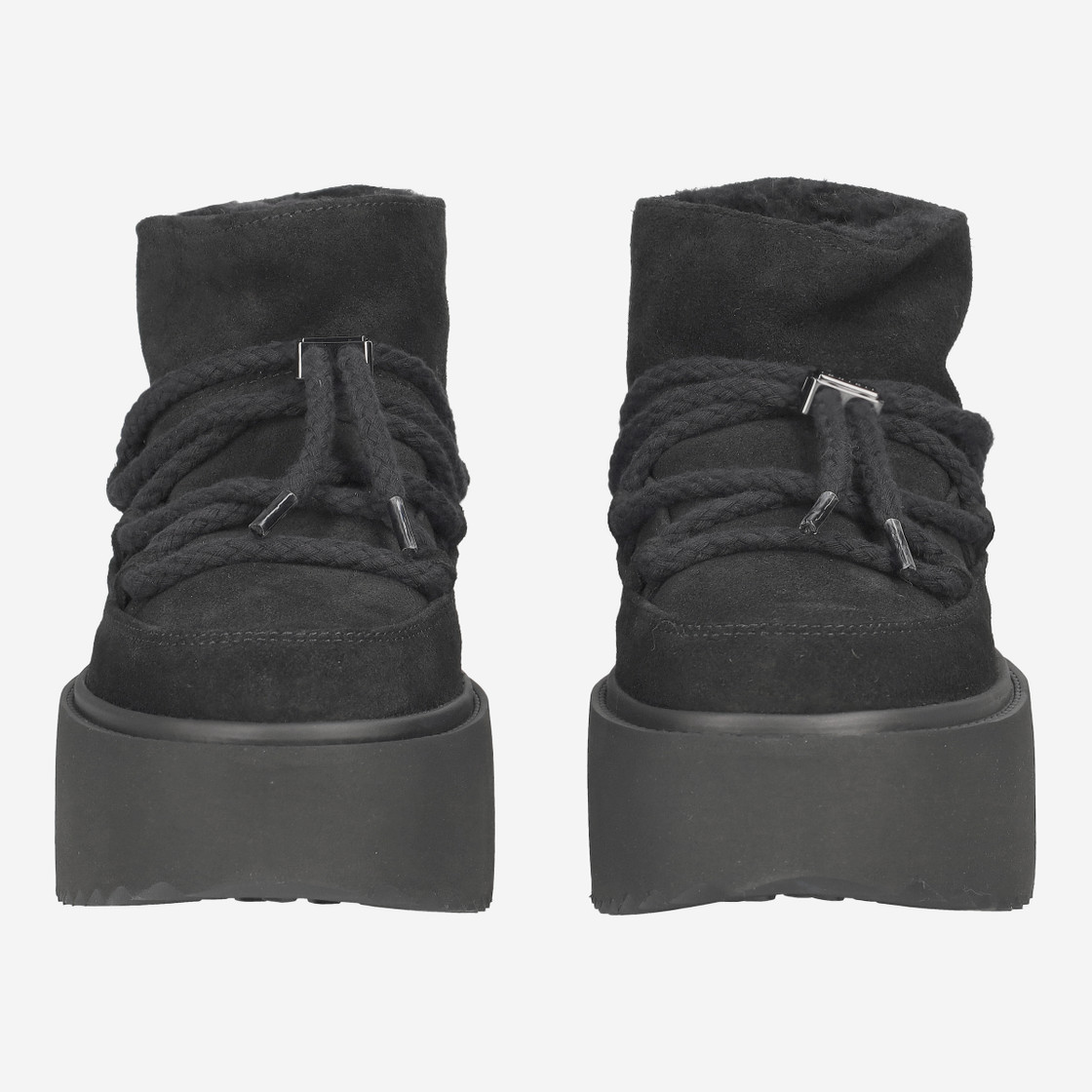 INUIKII CLASSIC LOW PLATFORM - Black - Front view