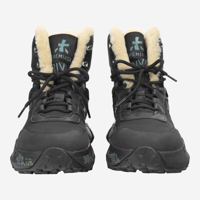 Premiata TRIVOR - Black - Front view