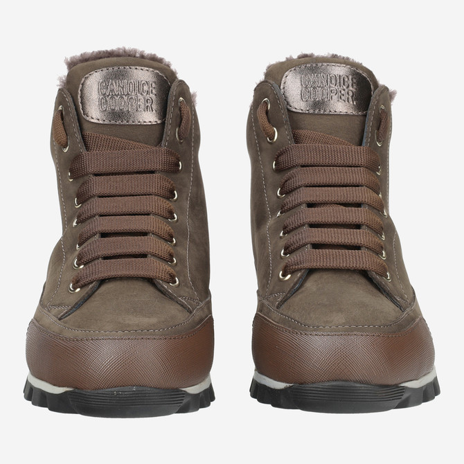 Candice Cooper RUNLO HIGH - Brown - Front view