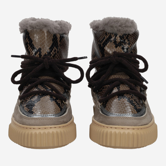 VOILE BLANCHE CORTINA FUR - Beige / Reptile - Front view