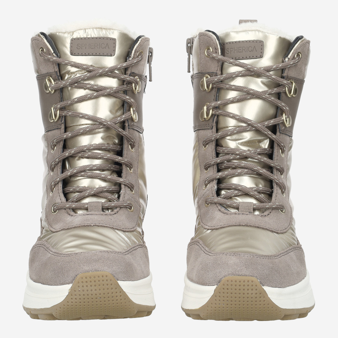 Geox SPHERICA - Gold - Front view