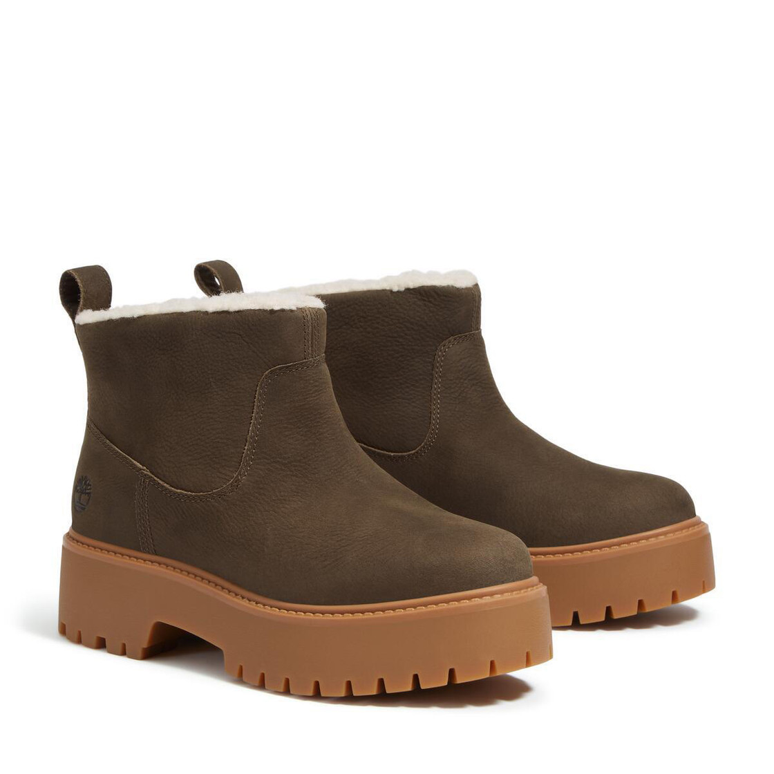 Timberland A283G STONE STREET MID WARM LI - Brown - Front view