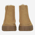 Clarks Torhill Cozy - Beige - Front view