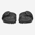 birkenstock MADRID BIG BUCKLE EVA - Black - Front view