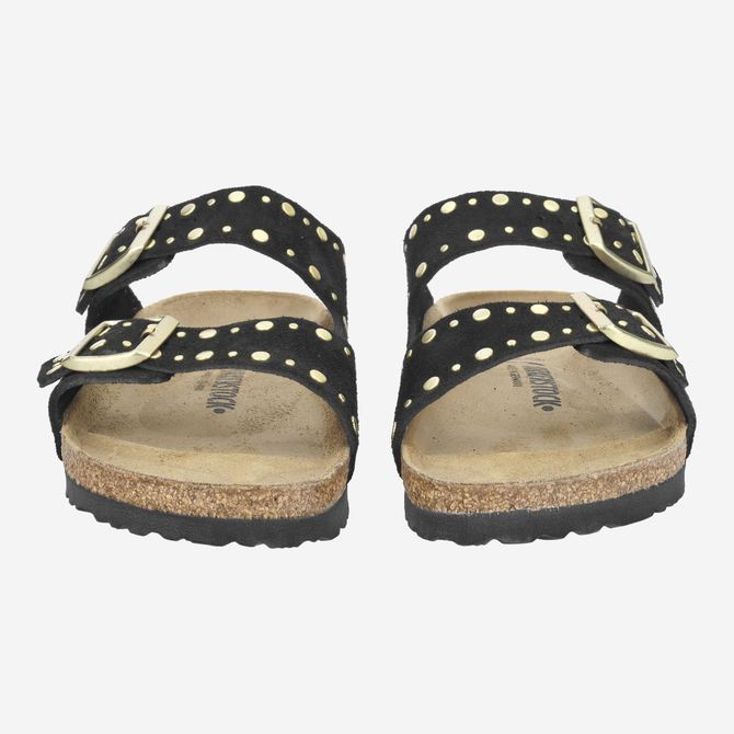 birkenstock ARIZONA RIVET - Black - Front view