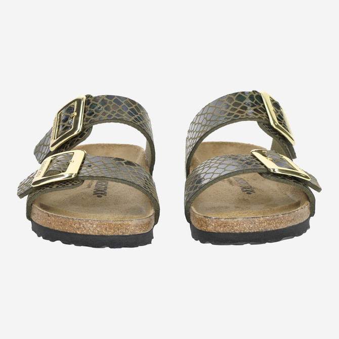 birkenstock SYDNEY CUSHION BUCKLE - Brown - Front view