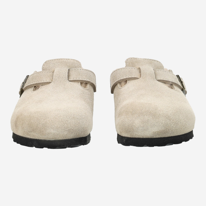 birkenstock BOSTON - Beige - Front view