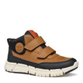 Geox FLEXYPER BOY - Brown combined - Front view