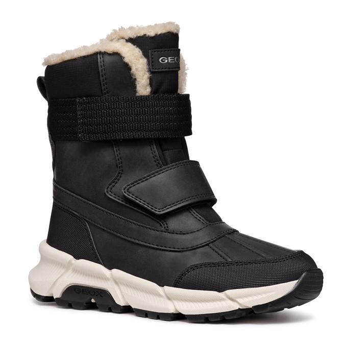 Geox FLEXYPER PLUS - Black - Front view