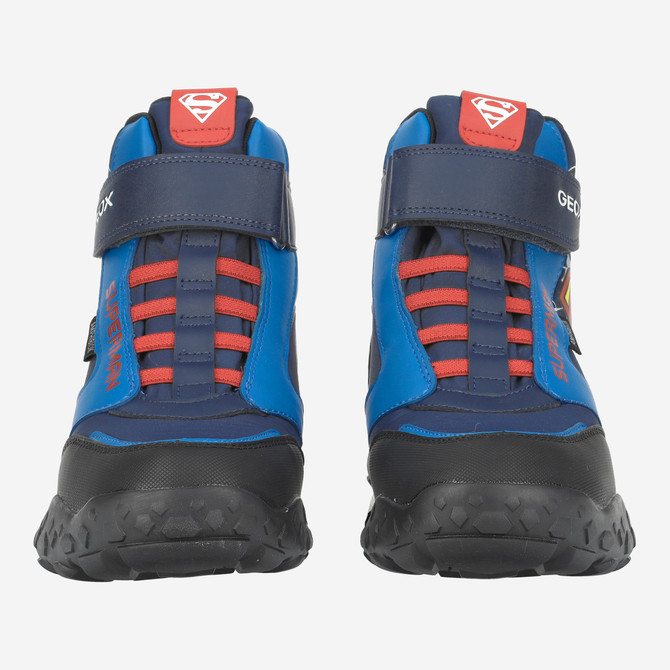 Geox TREKKYUP - Blue, combined - front view