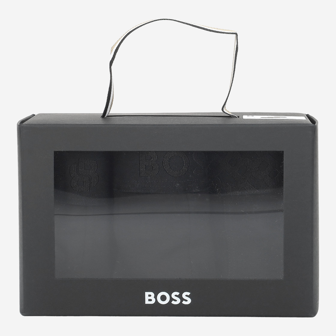Boss Trunk 3P Logo Trio G - Black - Front view