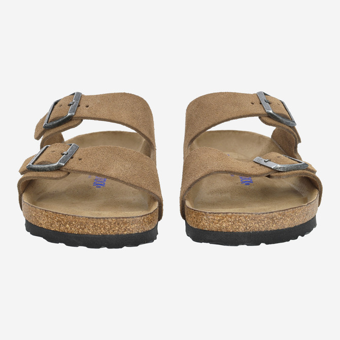 birkenstock ARIZONA SOFTFOOTBED - Brown - Front view
