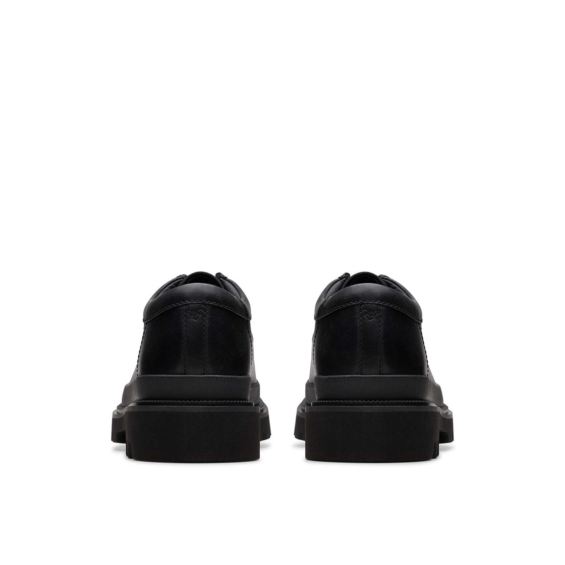 Clarks Badell Seam - Schwarz - Seitenansicht